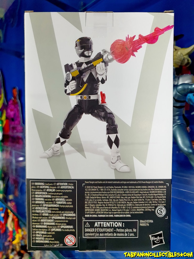 [2020.10] Hasbro Power Rangers Lightning Collection Wave 6 MMPR Black Ranger 6-Inch Action Figure