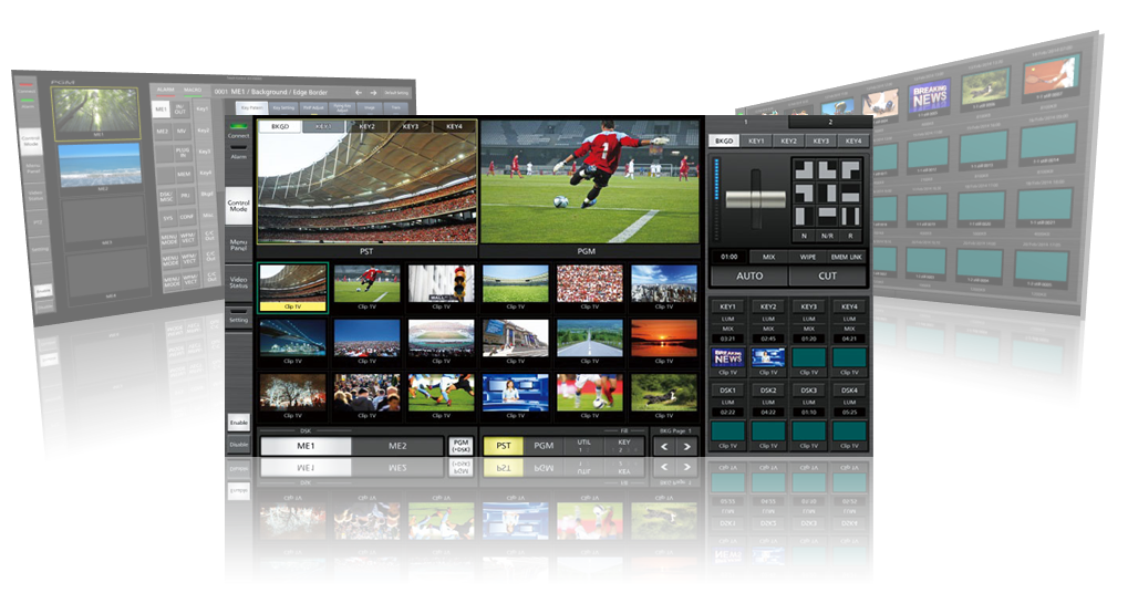 Switcher Panasonic รุ่น Panasonic AV-HS6000 2 M/E Live Switcher