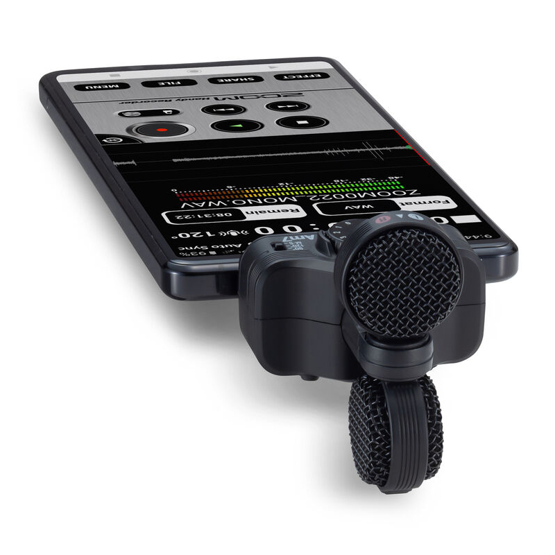 Zoom Am7 Mid-Side Stereo Microphone For Android USB-C Connector