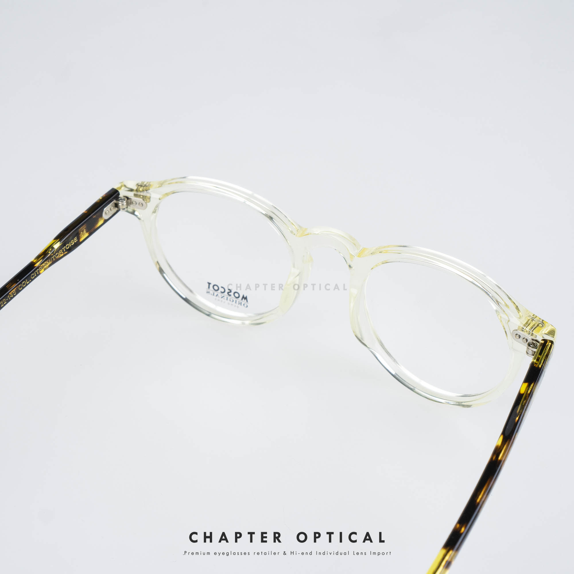MOSCOT / originals NYC - MILTZEN col. CITRON TORTOISE Size 49