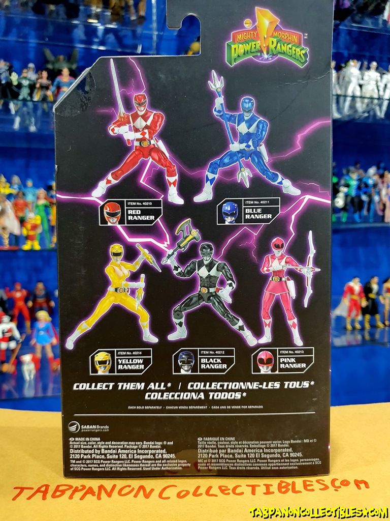 [2017.12] Bandai America Power Rangers Legacy MMPR Pink Ranger (Exclusive Weapons)