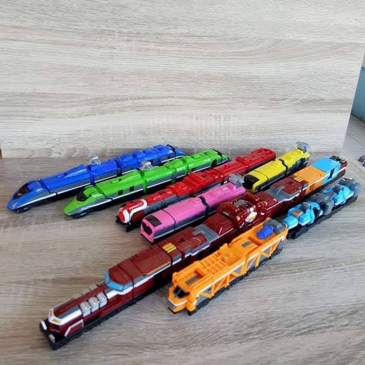 ชุดซุปเปอร์คอมโบ!! หุ่นยนต์แปลงร่าง DX ToQ-oh และ DX Diesel-oh ขบวนการทคคิวเจอร์ ของแท้จากญี่ปุ่น