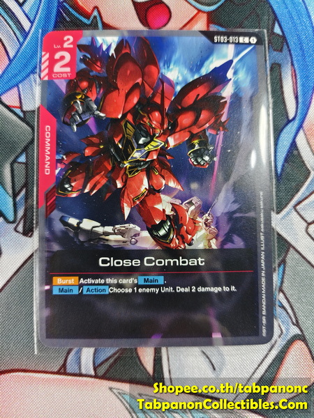 Gundam Card Game EN ST03-013 Close Combat