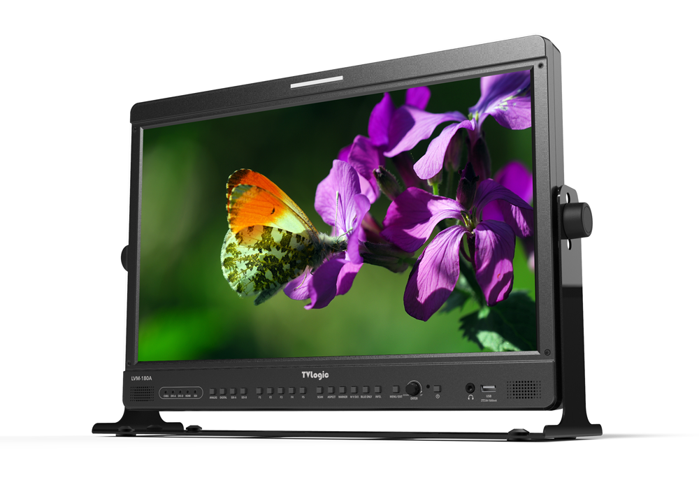 TVLogic LVM-180A 18.5" 3G-SDI/HDMI Wide-View LCD Broadcast Monitor