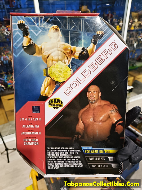 [2022.10] WWE Ultimate Edition Goldberg Fan Takeover Action Figure