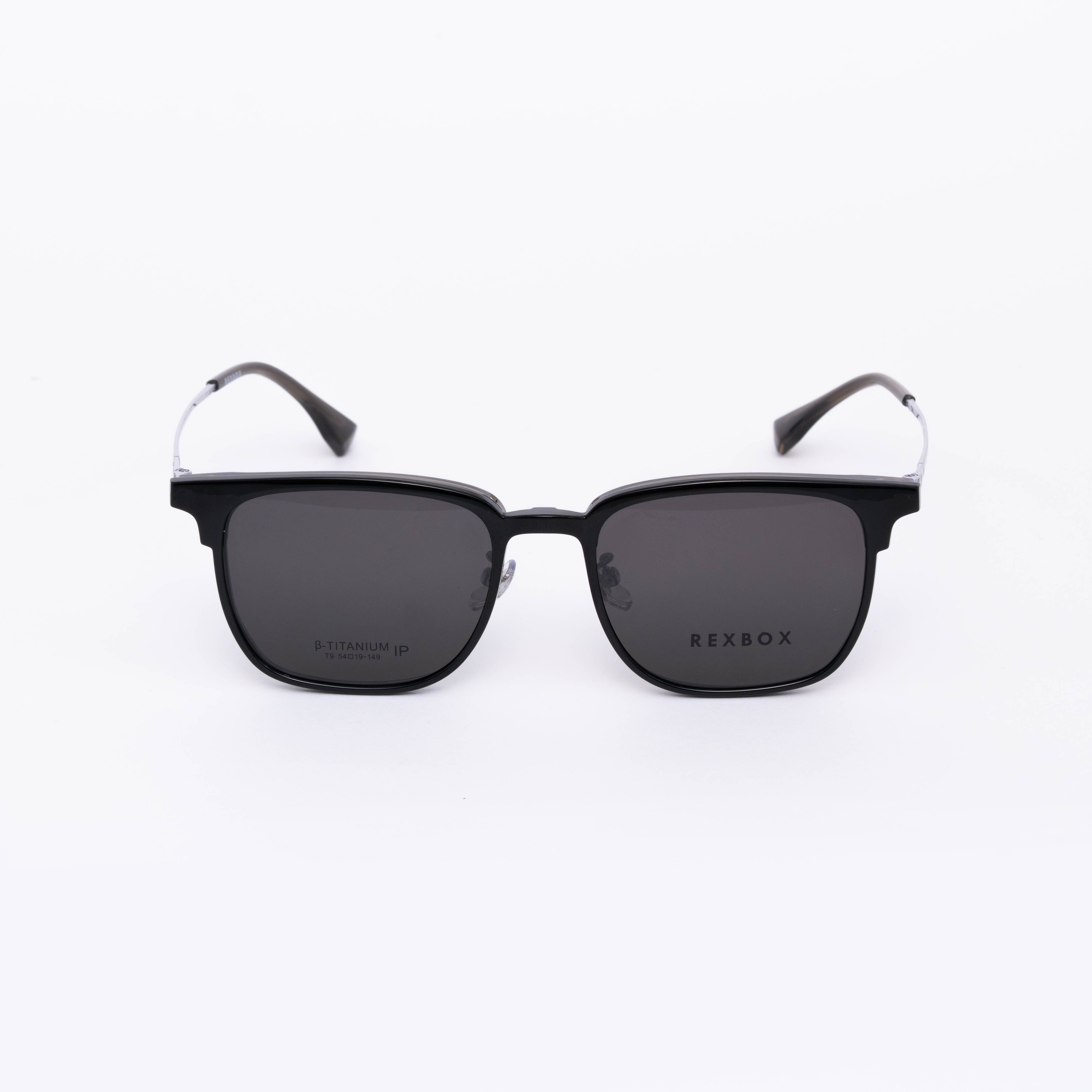 REXBOX รุ่น B-TITANIUM ไทเทเนียม น้ำหนักเบา ยืดหยุ่น พร้อมคลิปออน Polarized (T9-C5)