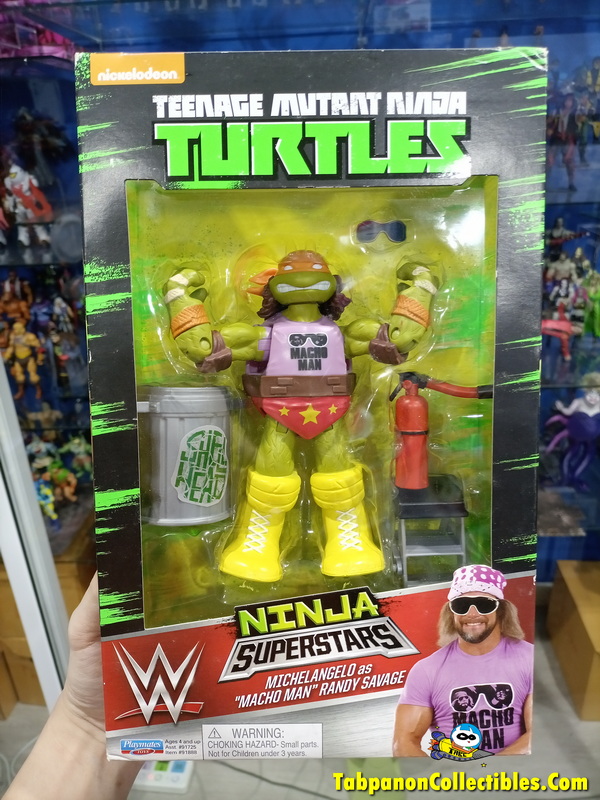 [2016.11] WWE/TMNT Superstars Michelangelo as Macho Man Randy Savage 6.5-Inch Action Figure