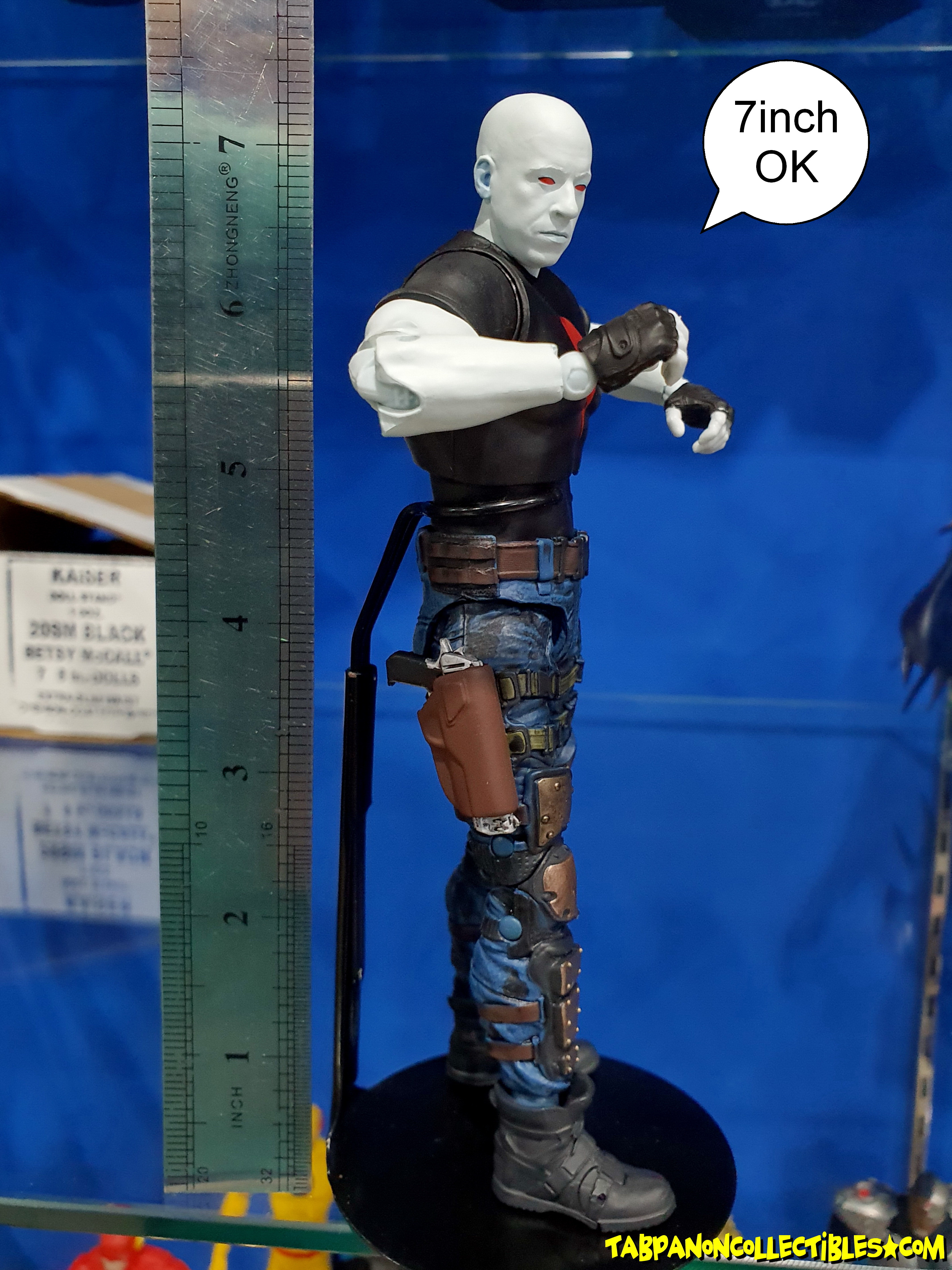 Kaiser Doll Stands #20SM Black For 7" - 8" Figure (ขาตั้งฟิกเกอร์สีดำ เหล็กล้วน สำหรับ สเกล 7-8นิ้ว 1กล่องบรรจุ 12อัน)