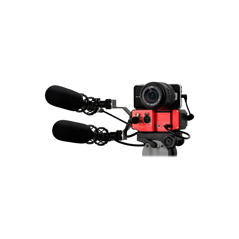 Saramonic SR-PAX2 2-channel Audio Adapter with preamplifiers(+20dB), phantom power and 2 groups of input