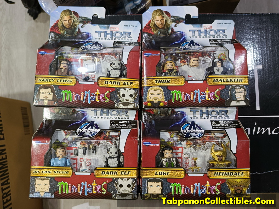 Minimates Marvel Wave 53 Thor The Dark World 2-Pack of 4 Set