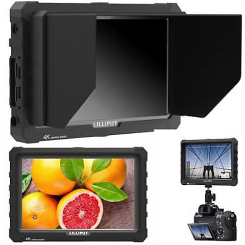 Lilliput A7S 7 Full HD Monitor with 4K Support (Black Case)