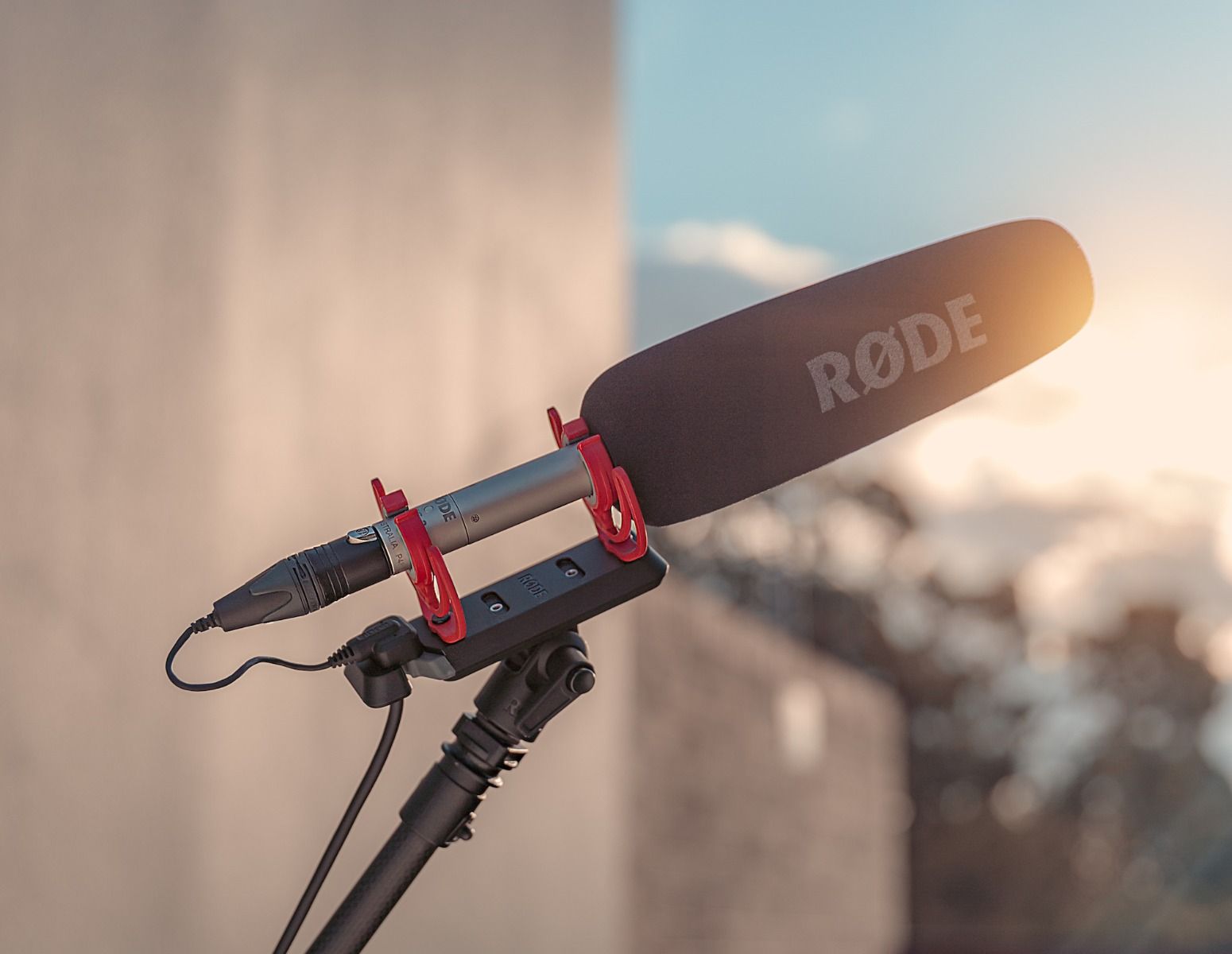 RODE SM4R | Rycote Lyre Shockmount for RODE Shotgun Microphones