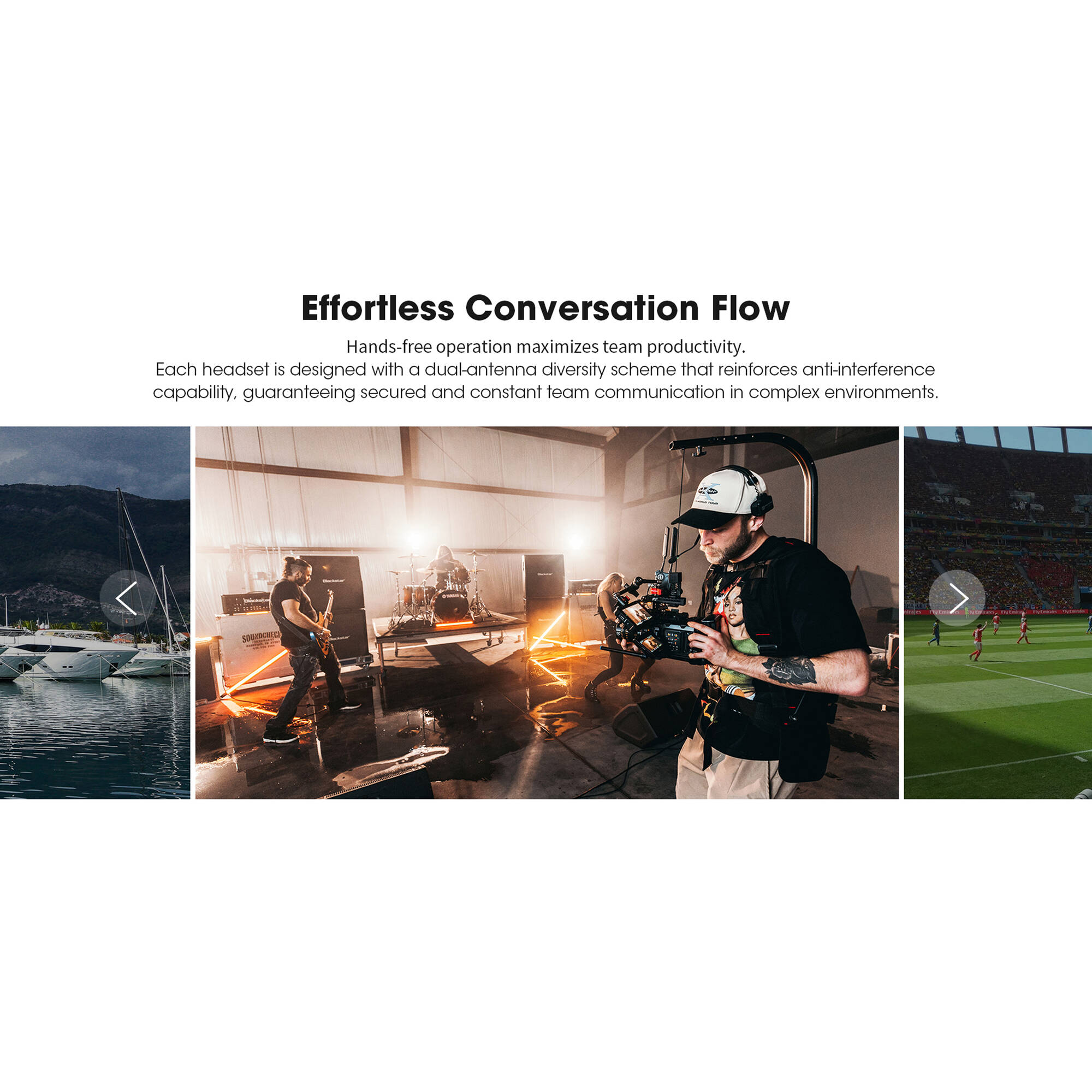 Hollyland รุ่น Solidcom C1 Pro-2S Full-Duplex Full-Duplex Wireless Intercom