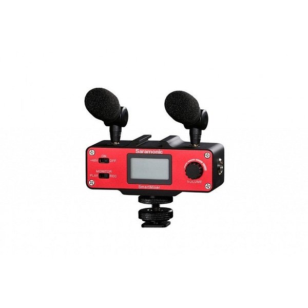 Saramonic SmartMixer Two channel audio mixer for smart phonep with preamlifier and stereo output