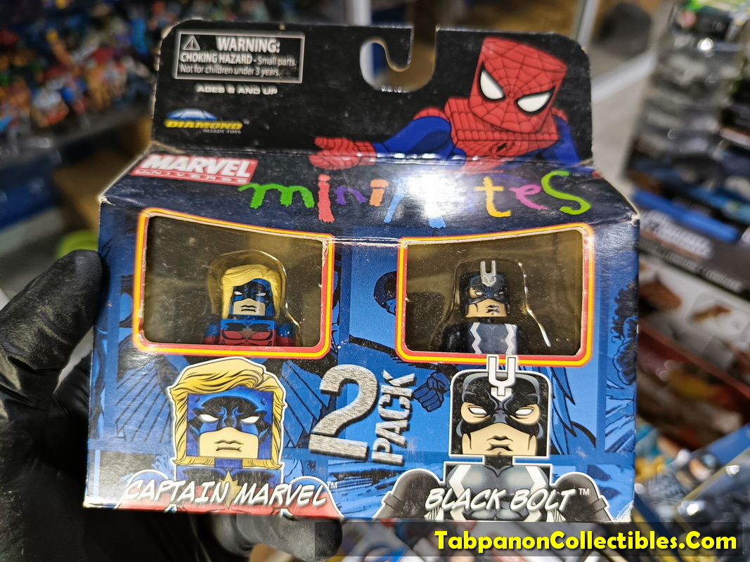 Minimates Marvel Captain Marvel and Black Bolt 2-Pack