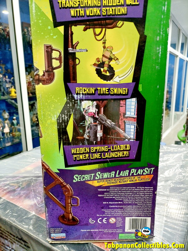 [2013.04] Nickelodeon Teenage Mutant Ninja Turtles Sewer Lair Playset (สูง 40นิ้ว สำหรับฟิกเกอร์สเกล6นิ้ว)