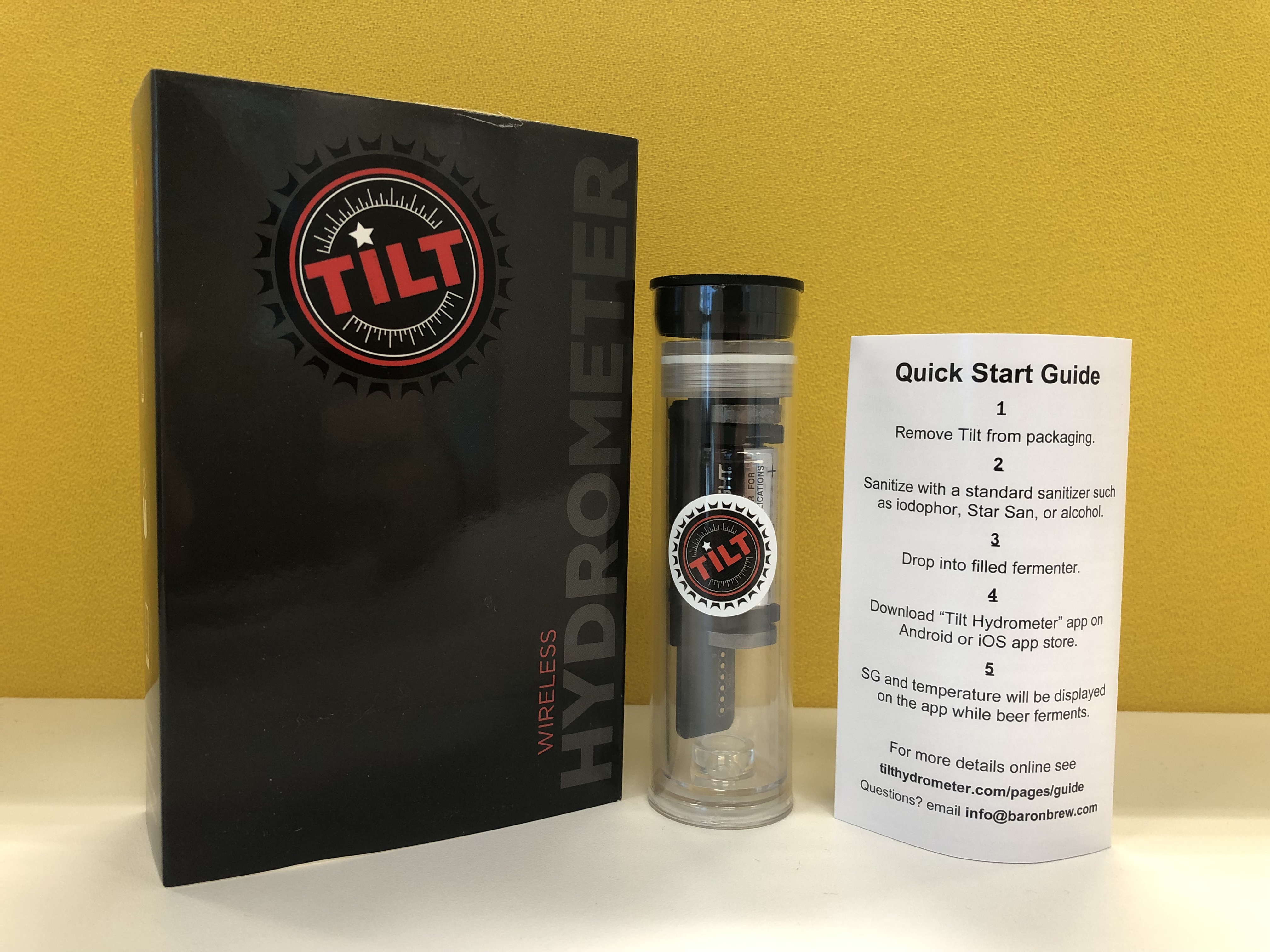 TILT Hydrometer