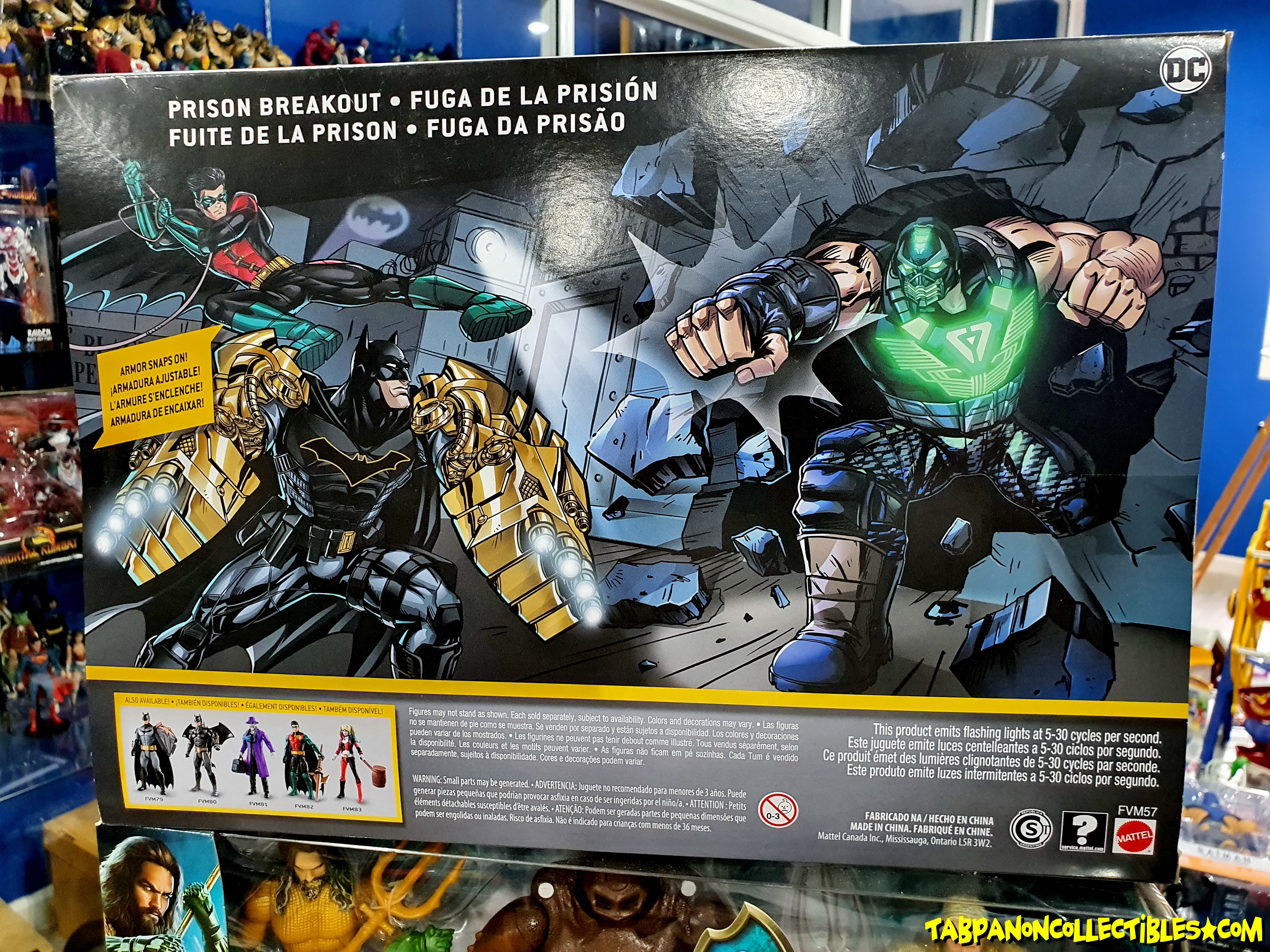 [2018.09] Mattel Batman Missions Robin, Bane, Batman 6-Inch Basic Figures 3-Pack