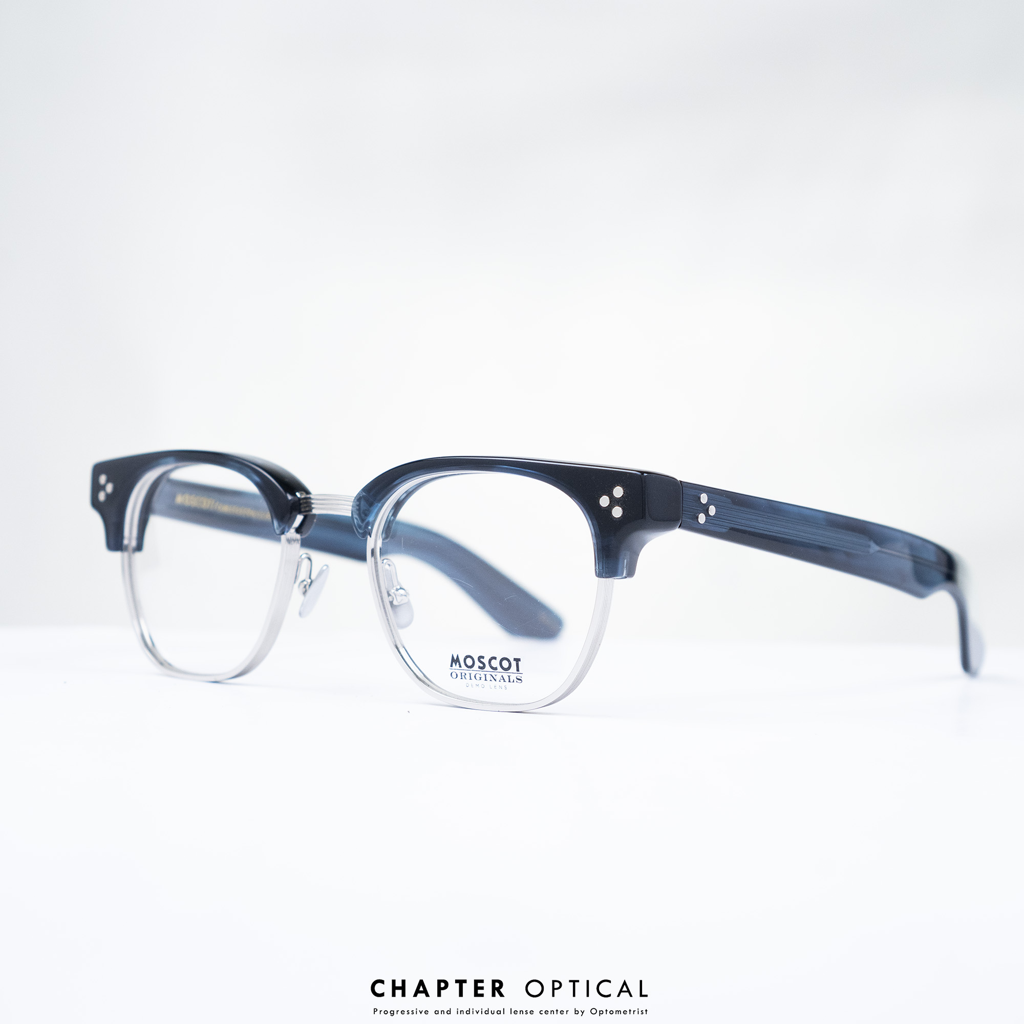 MOSCOT / TINIF48-INK-Silver