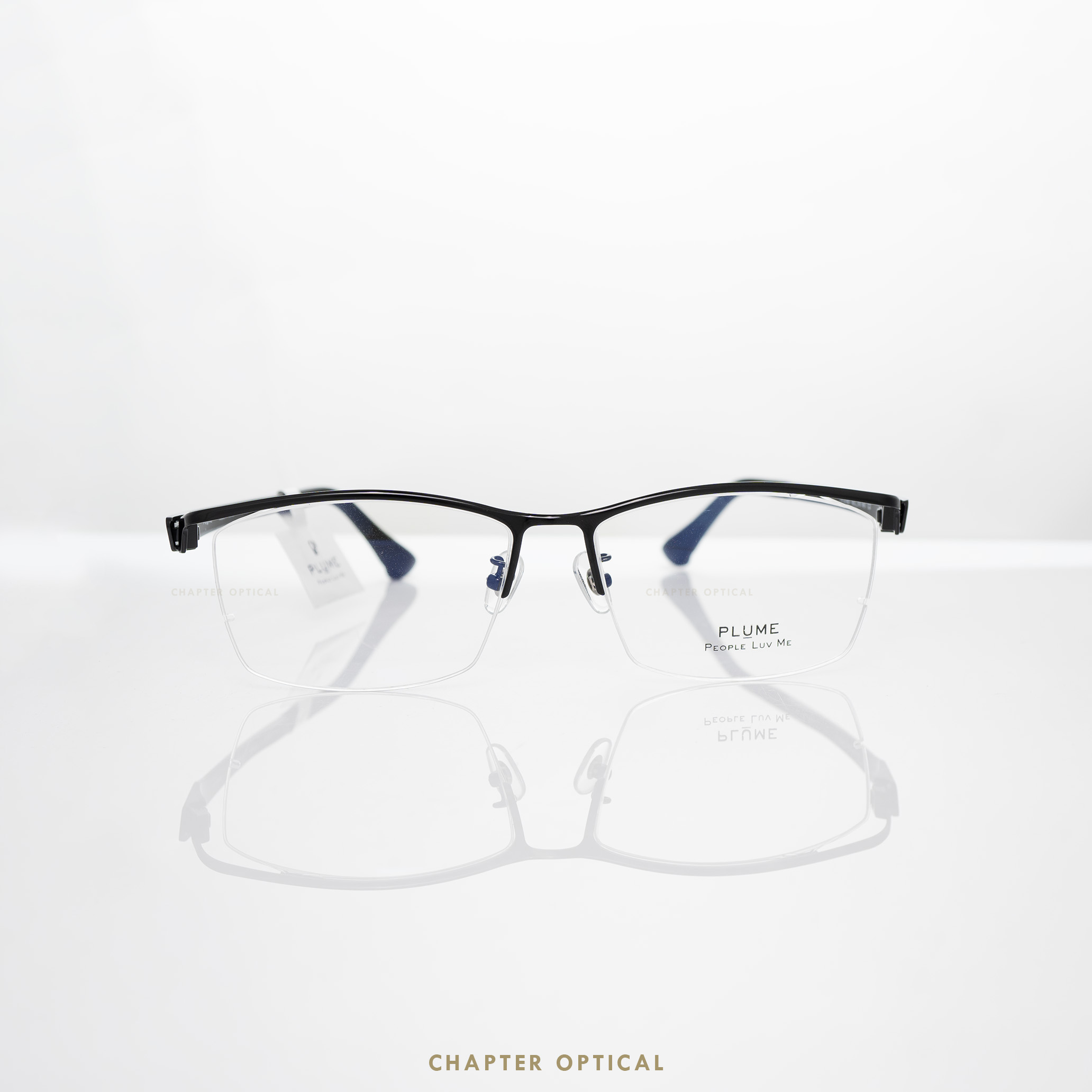 กรอบแว่นตาแบรนด์ PLUME รุ่น P-2769-C2 แบรนด์เกาหลีใต้แท้ สินค้านำเข้า