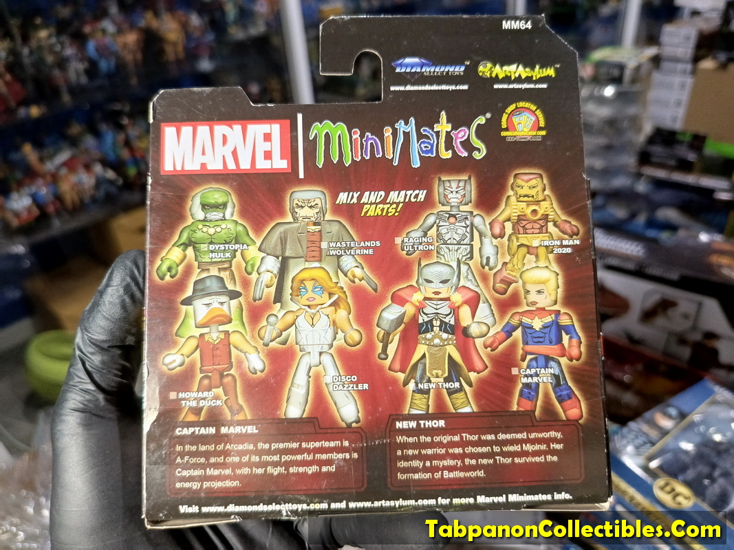 Minimates Marvel TRU Exclusive Wave 21 Secret Wars Captain Marvel and New Thor 2-Pack