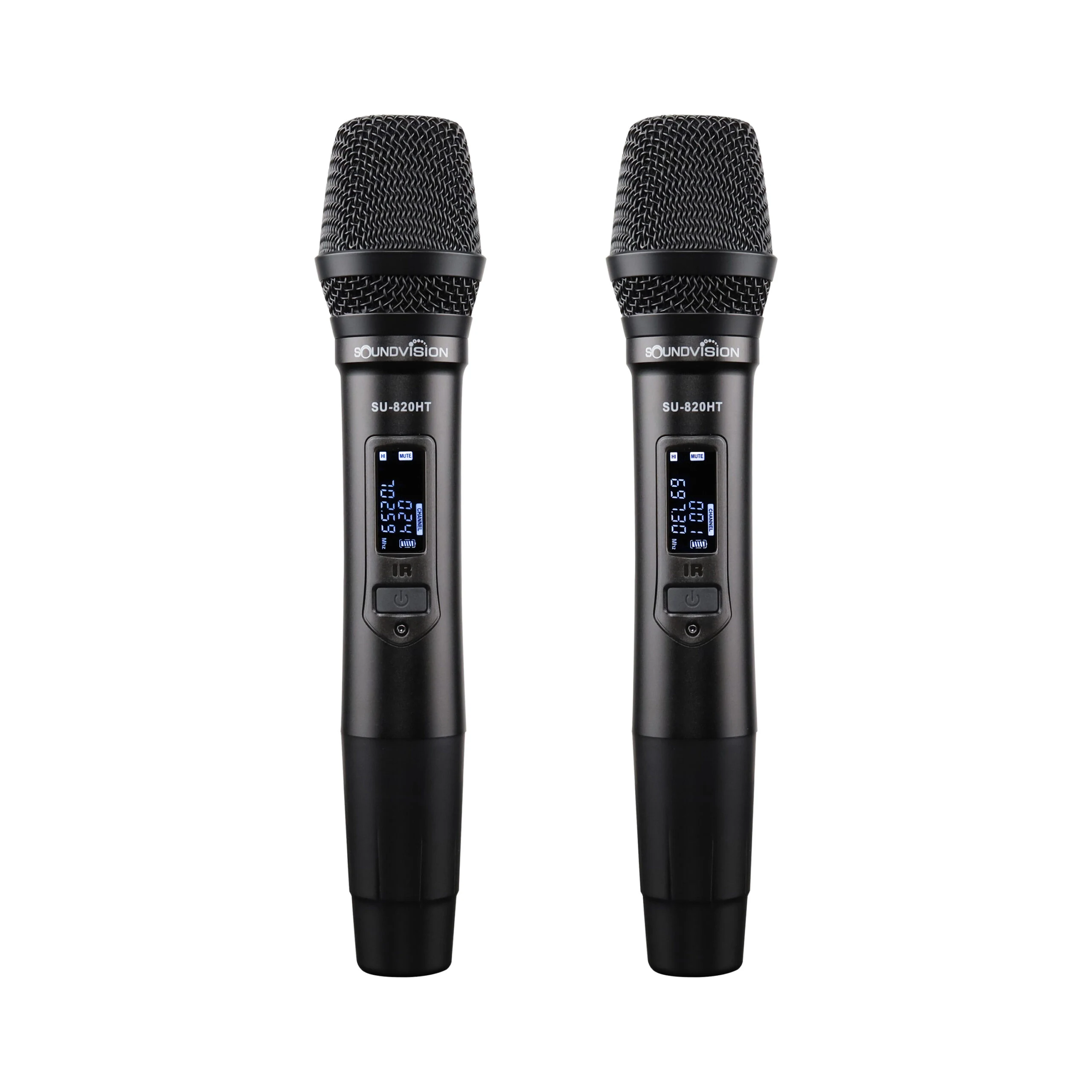 SOUNDVISION SU-820D/HT ไมค์ลอย มือถือคู่ ย่าน UHF คลื่นความถี่ 697.3 – 702.7 MHz