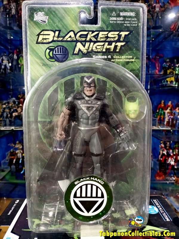 [2010.04] DC Direct Blackest Night Series 4 Black Hand 7-Inch Action Figure