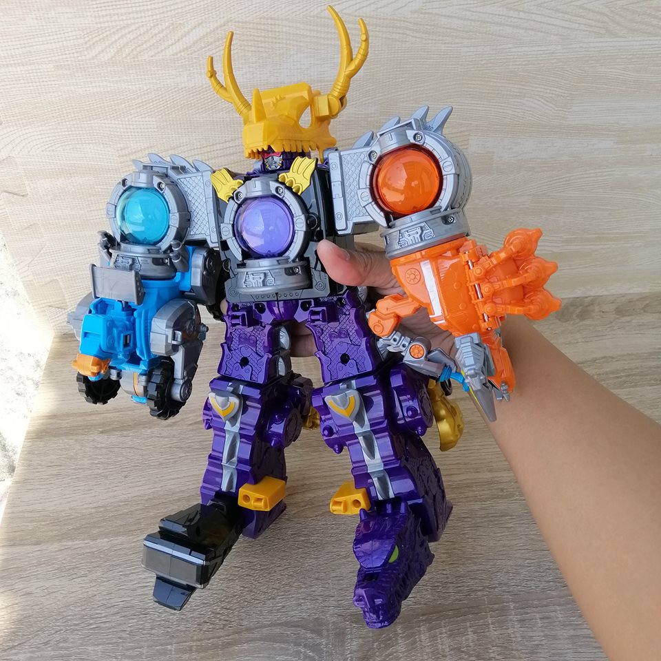 DX Ryuteioh หุ่นยนต์แปลงร่างขบวนการคิวเรนเจอร์ ของแท้จากญี่ปุ่น