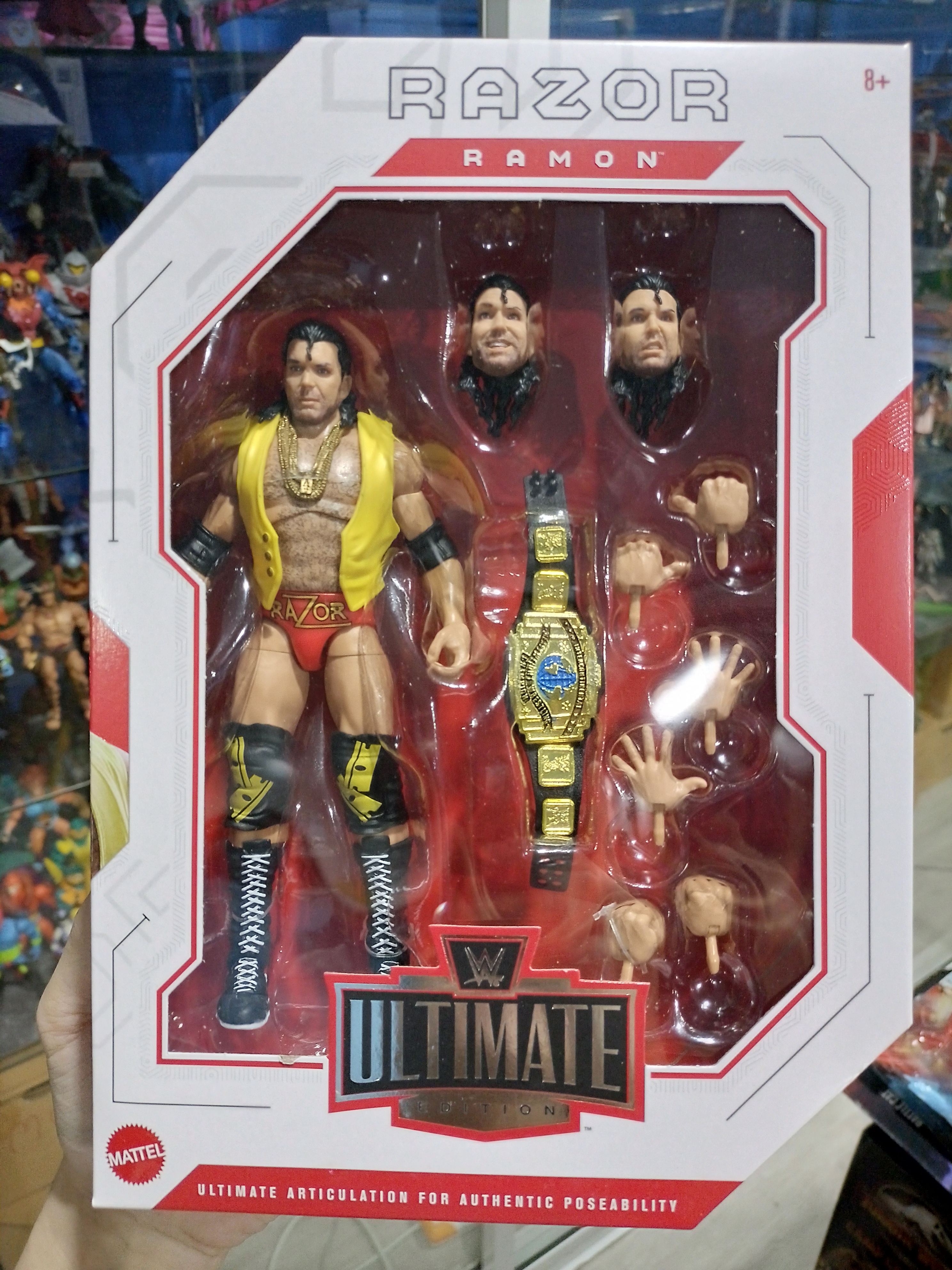 [2023.04] WWE Ultimate Edition Wave 16 Razor Ramon 7-inch Action Figure