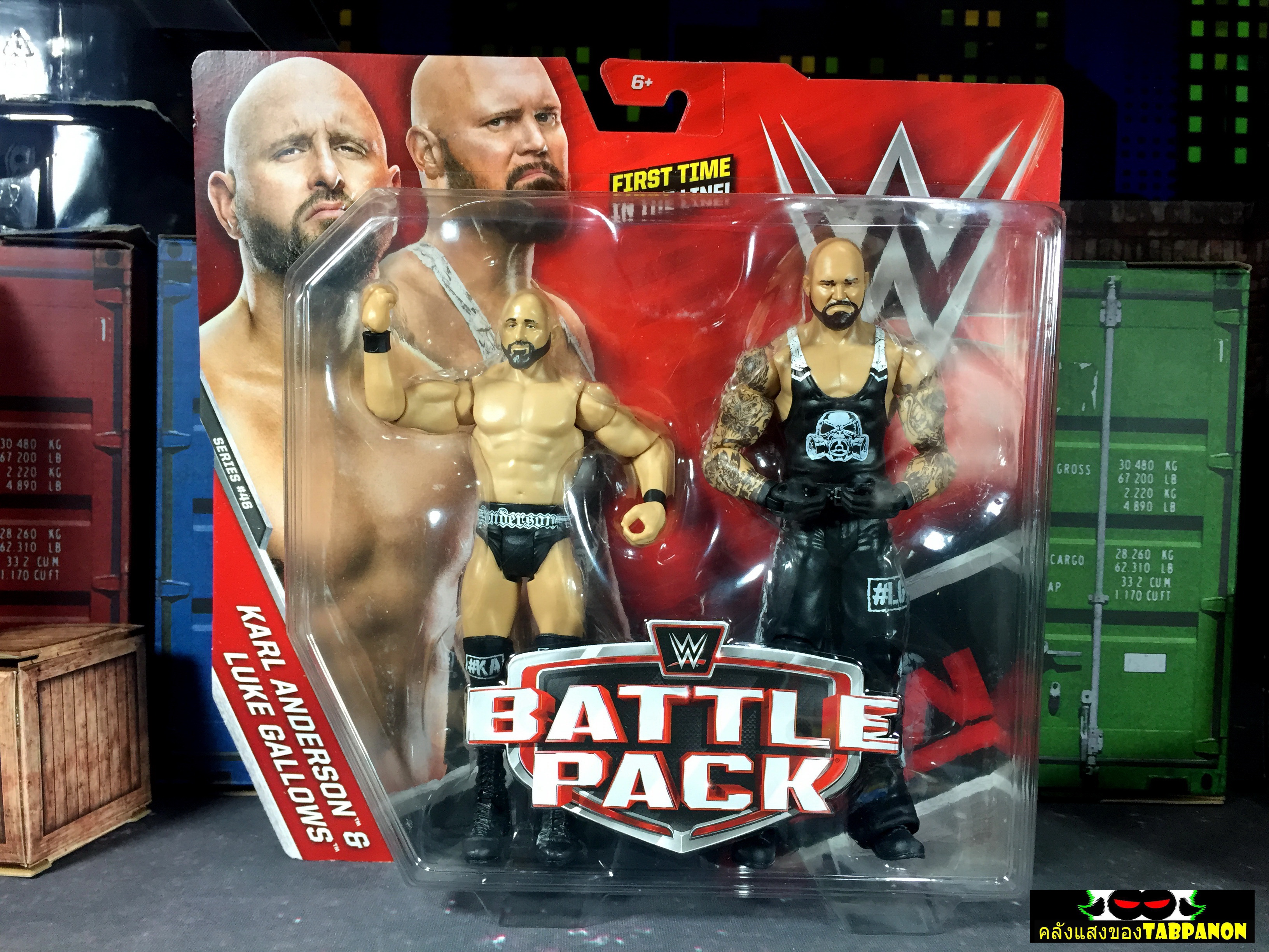[2017.05] WWE Battle Pack 46 Luke Gallows & Karl Anderson 7-Inch Figures