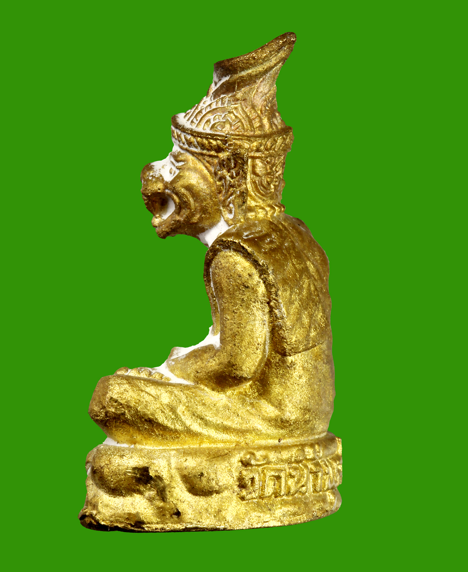 รูปหล่อปู่เสือ เนื้อทองผสม ฤษีบรมครู หลวงปู่กาหลง อสโภ วัดน้ำพุสามัคคี