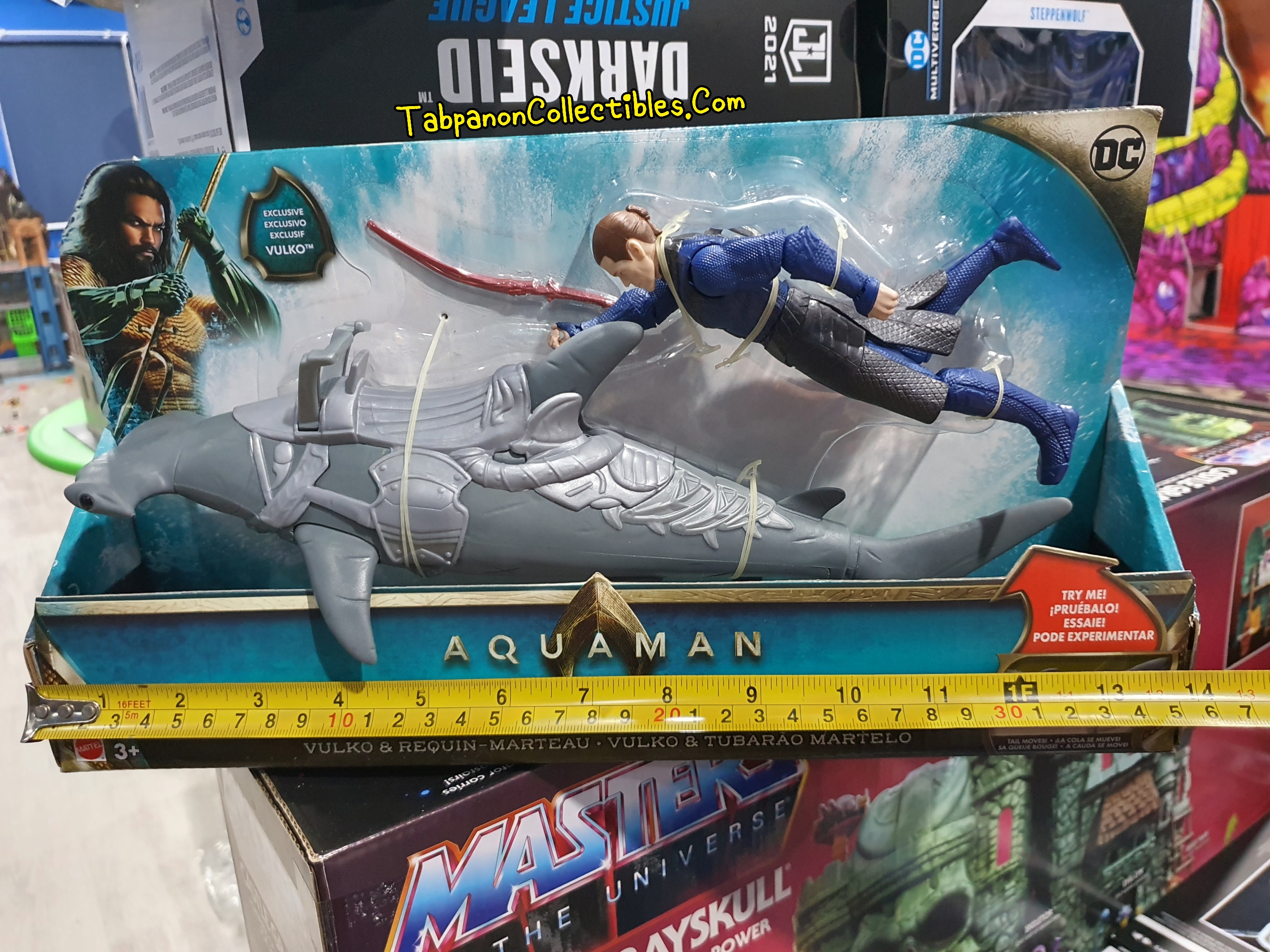 [2019.01] DC Basic Aquaman Movie Vulko & Hammerhead Shark scale 6-Inch Figure