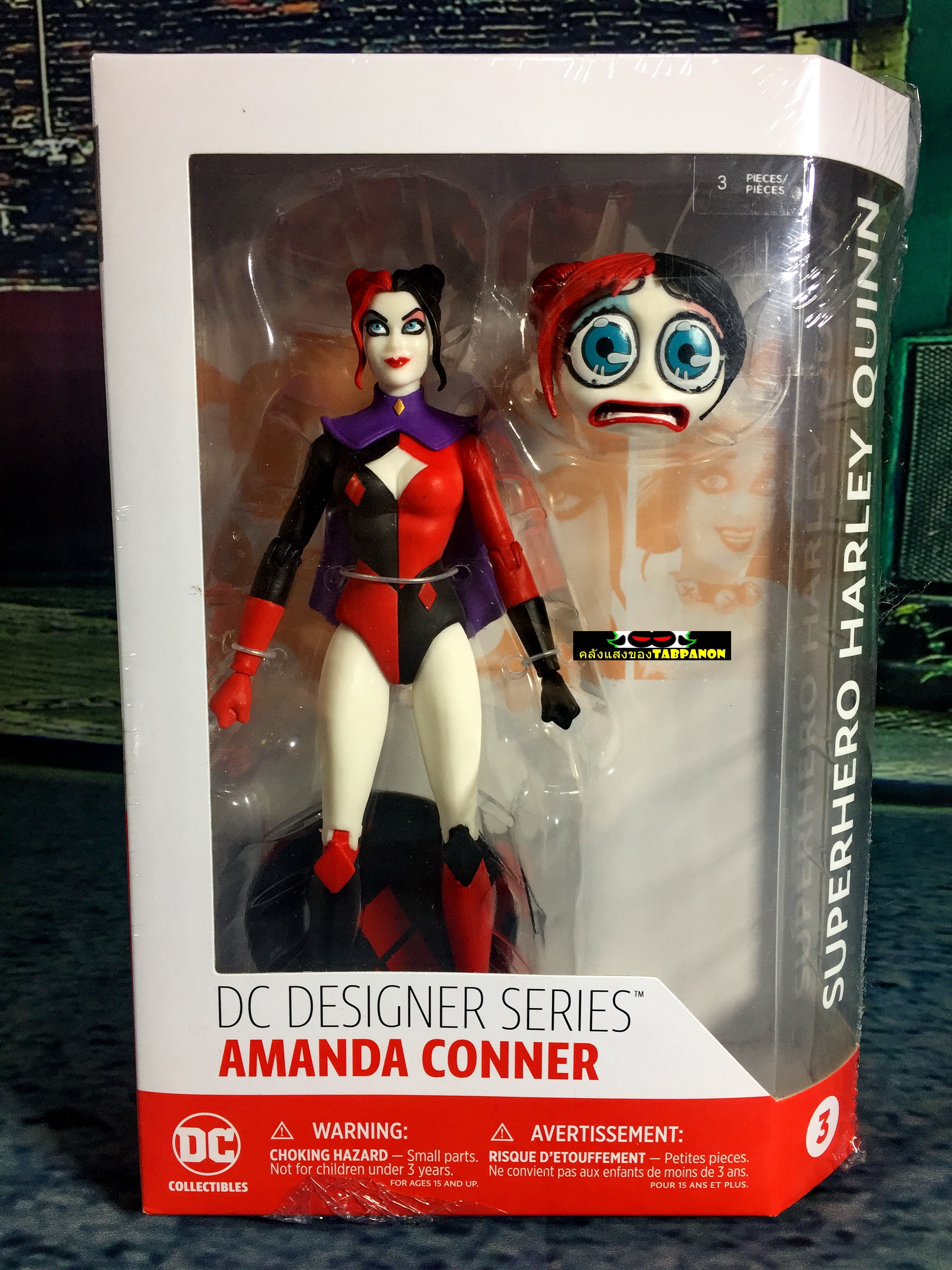 [2017.04] DC Direct Designer Series by Amanda Conner 03.Harley Quinn Superhero 7-Inch Figure