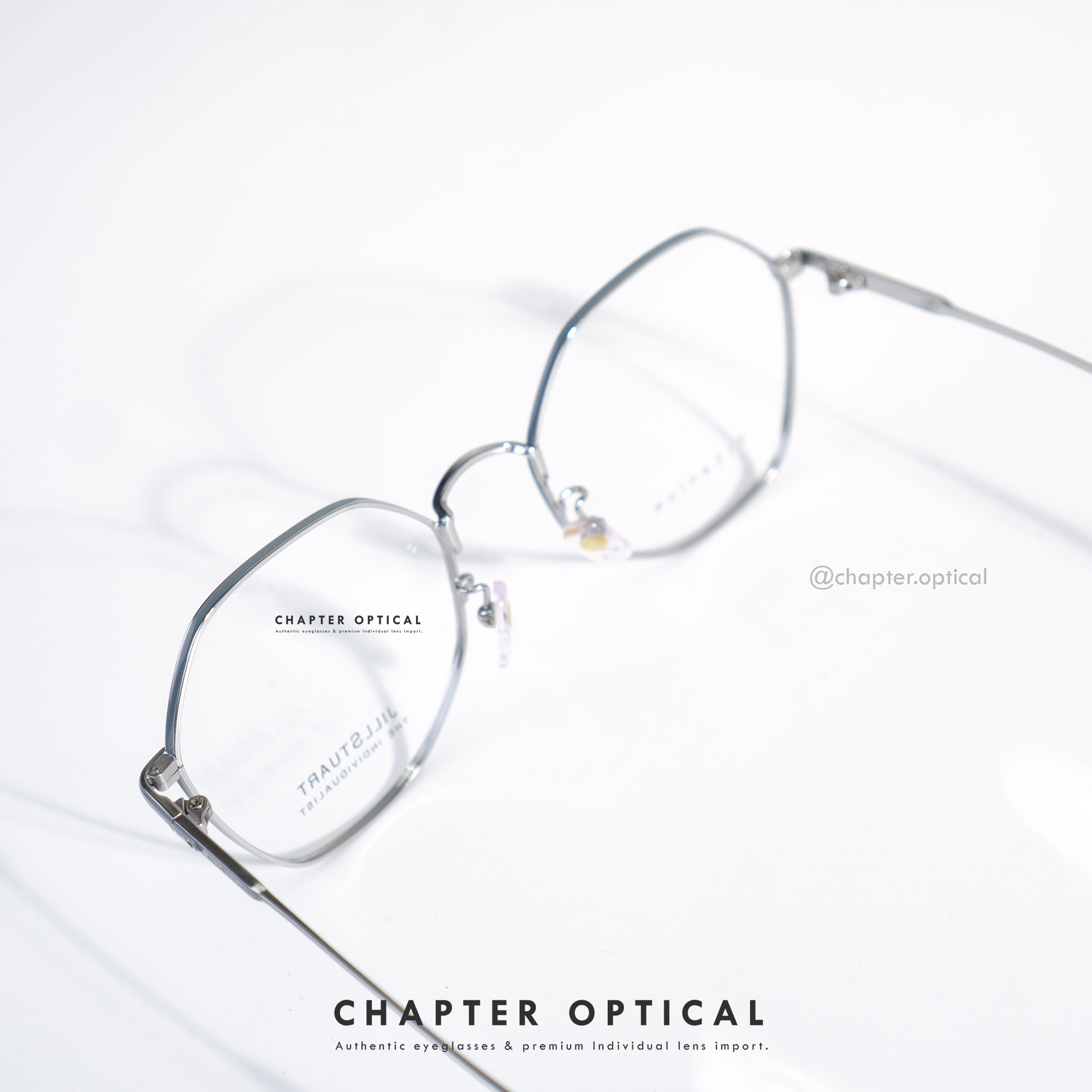 กรอบแว่นตา JILLSTUART รุ่น Versatile (JL33006) สี C05 Titanium