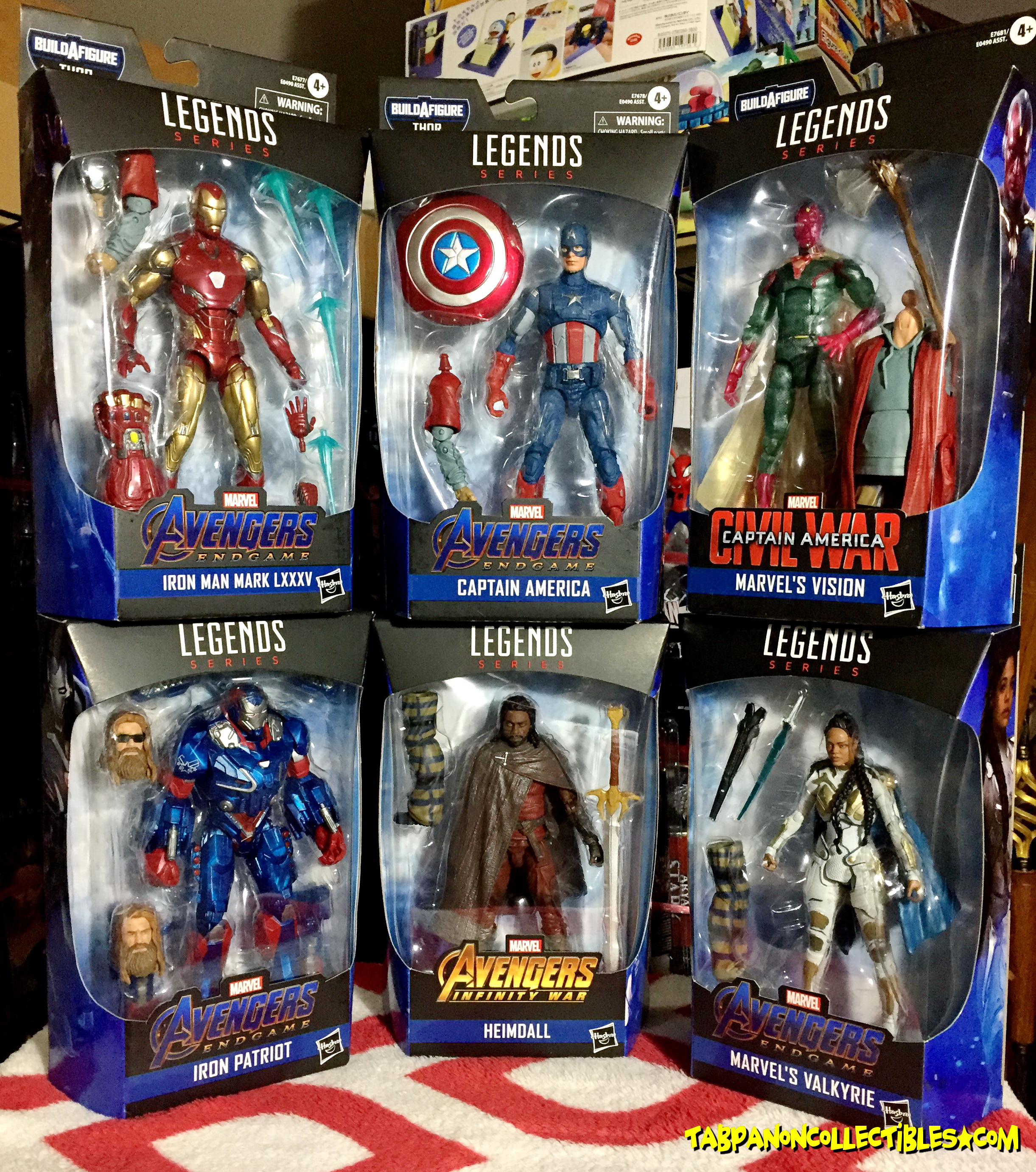 [2019.10] Hasbro Marvel Legends Fat Thor Series Complete Set (6 Figures)