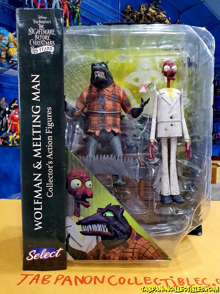 [2019.08] DST Nightmare Before Christmas Select Series 5 Wolfman & Melting Man Action Figures
