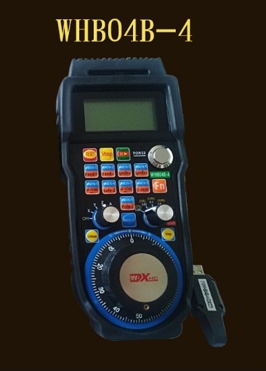 ตัวควบคุม MACH 3 ระยะไกล แบบไร้สาย 4 แกน