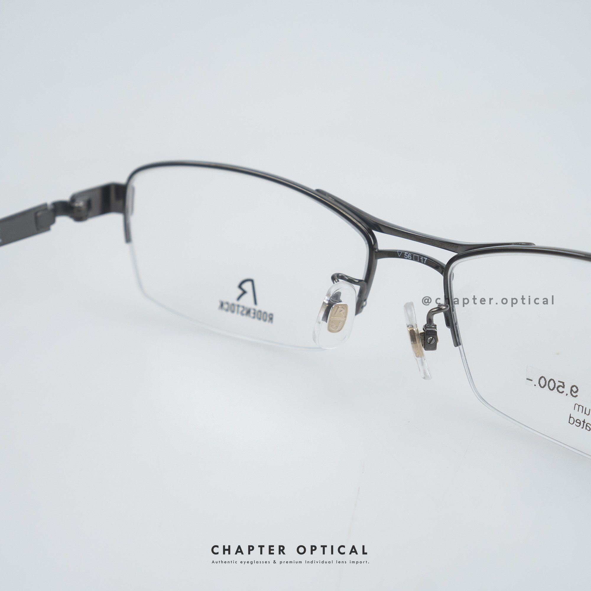 กรอบแว่น Rodenstock | R2033-B-145-Titanium