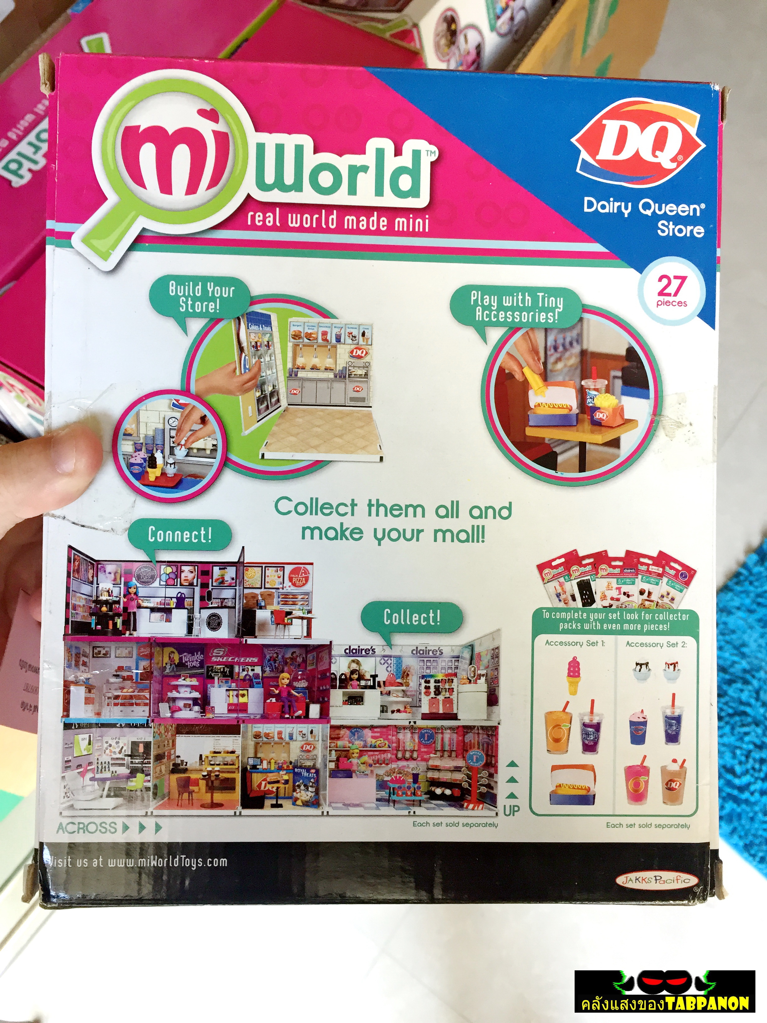 [2014.07] Jakks Pacific miWorld Dairy Queen Store (ฉากป๊อบอัพ + มินิเจอร์)