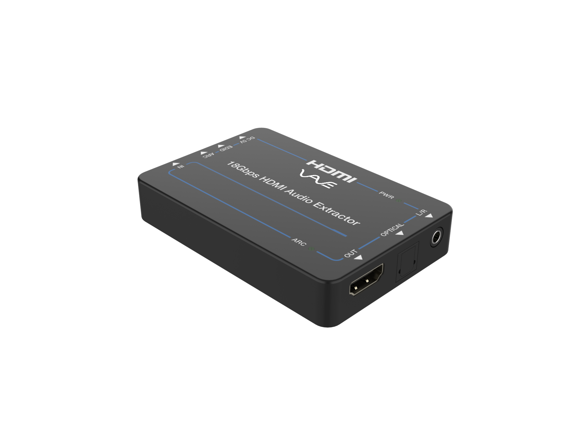HDMI-DEA-4K - VAVE 18 Gbps HDMI Audio De-embedder /w ARC