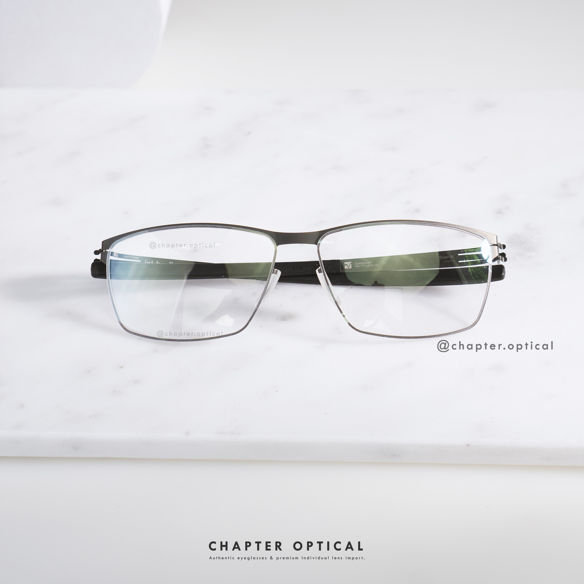 Ic! Berlin | รุ่น Sven H. | สี Graphite