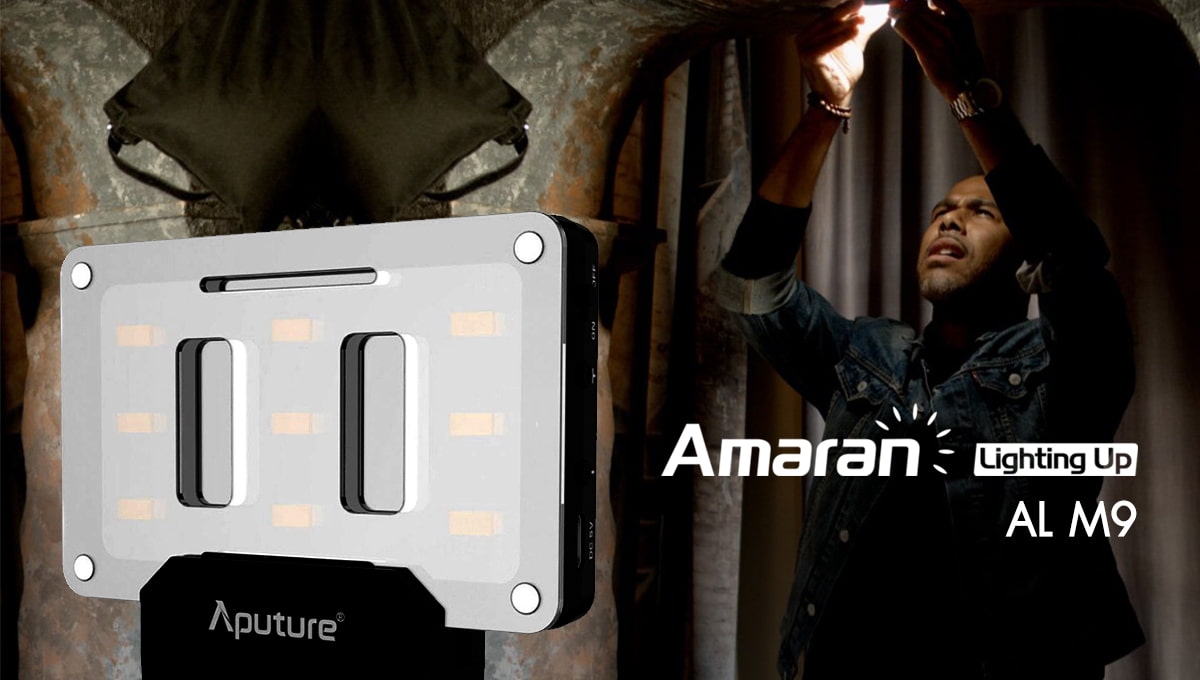 Aputure AL-M9 Amaran On Camera LED Light รับประกันศูนย์ไทย