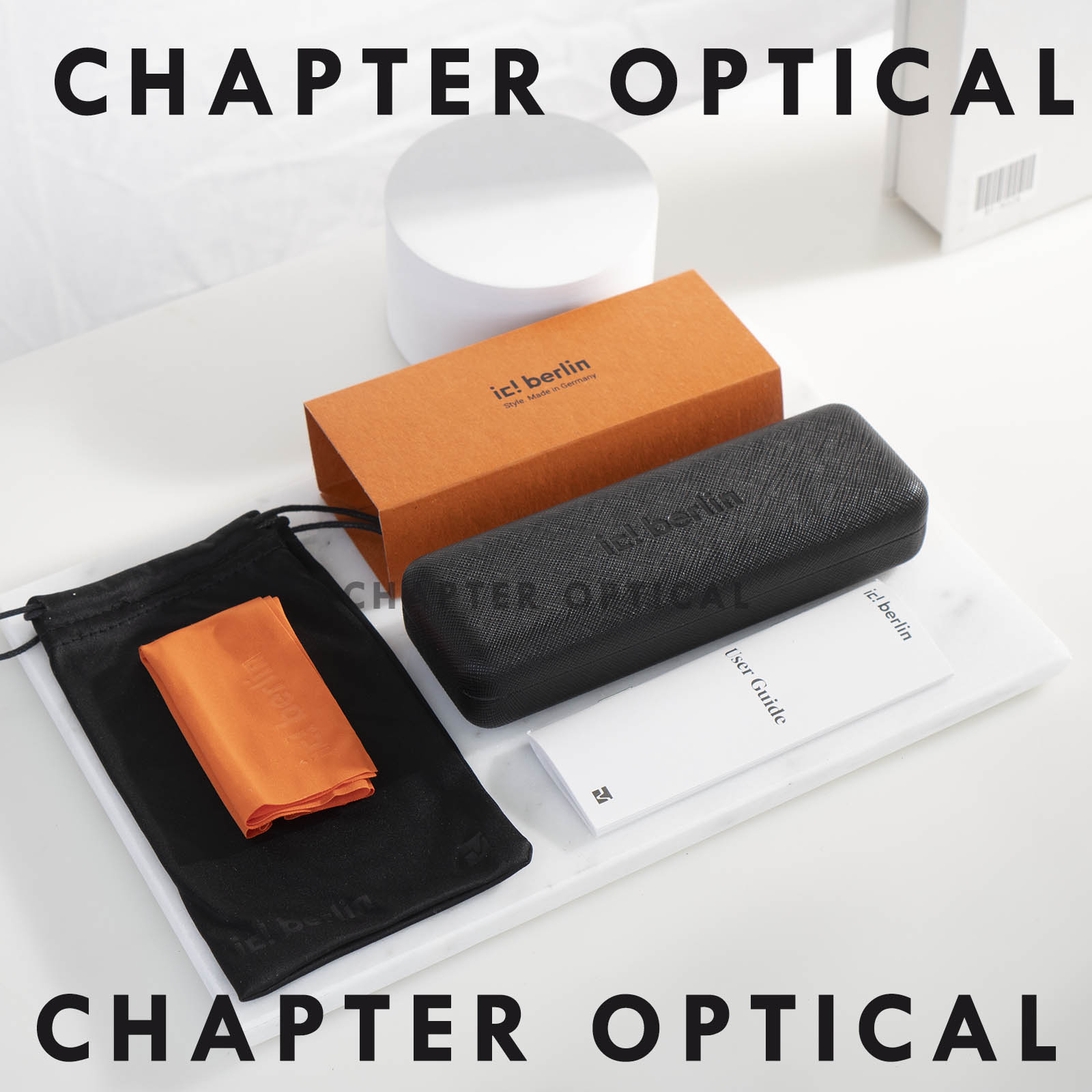 Ic! Berlin | รุ่น Felix L. | สี SkyGrey / GunMetal