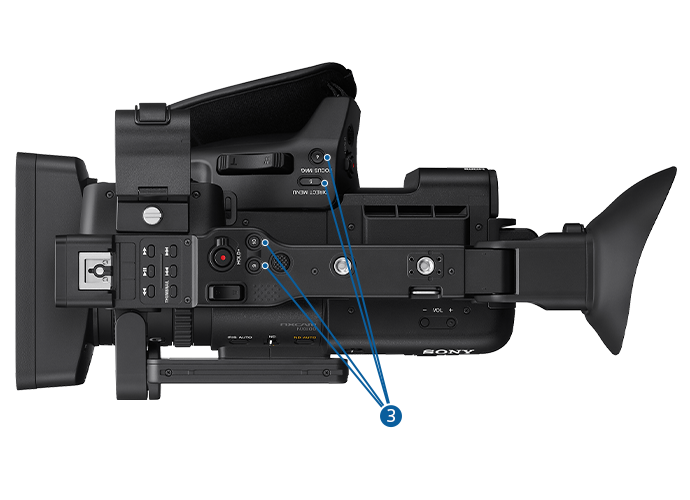 Sony HXR-NX800 4K 1" CMOS Sensor NXCAM Camcorder