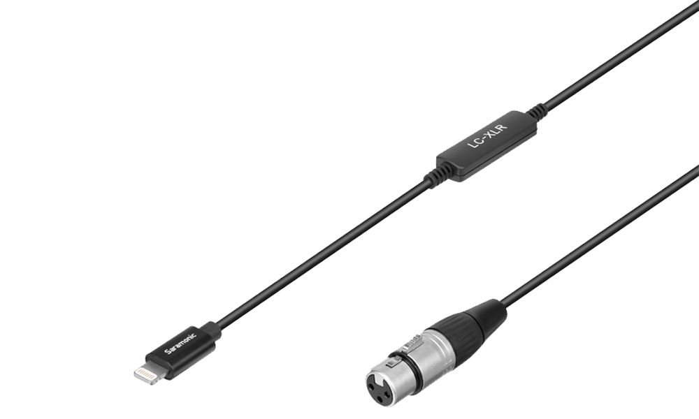 Saramonic LC-XLR 3 Pin XLR (Female) เป็นสายไมโครโฟนกับขั้วต่อ | รับประกันศูนย์ 100%