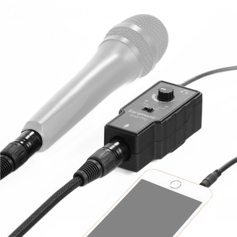 Saramonic SmartRig Audio Adapter with Sound Level Control for iPhone | รับประกันศูนย์ 100%