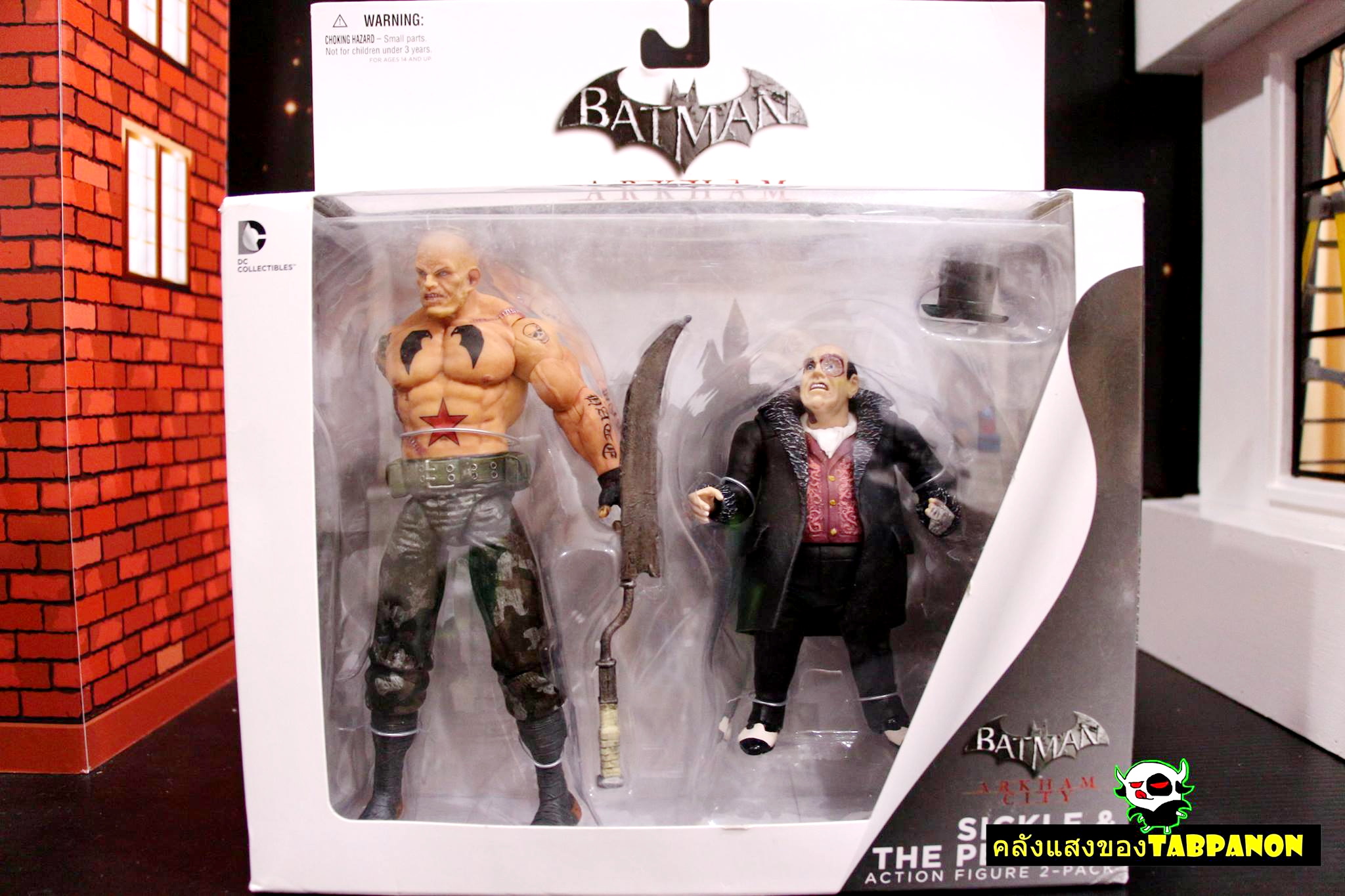 [2013.11] DC Collectibles Batman Arkham City Mr.Sickle & The Penguin Action Figure 2-Pack