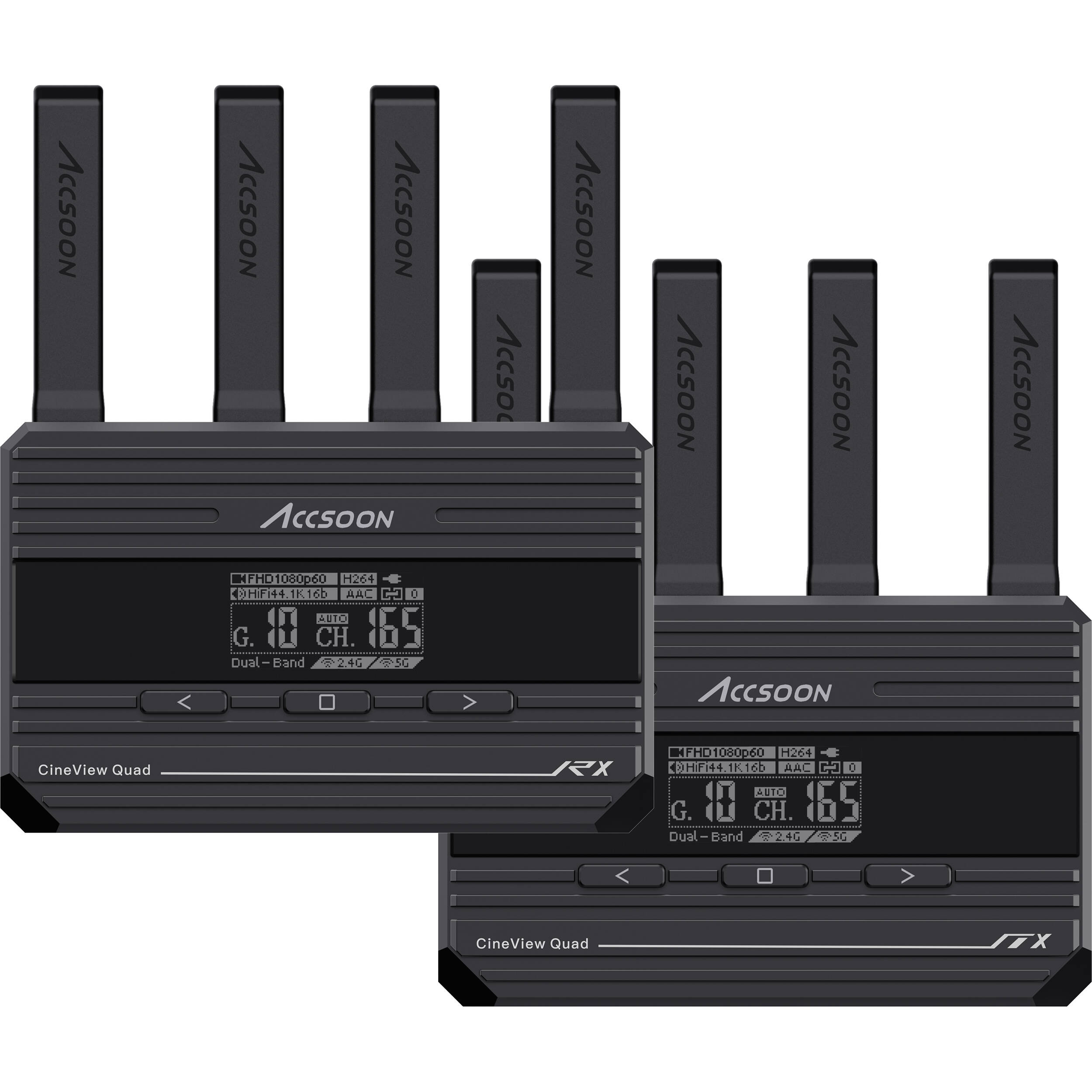 Accsoon รุ่น CineView Quad Dual-Band Wireless Video Transmission-ส่งสัญญาณภาพไร้สาย ระยะส่ง 150 เมตร