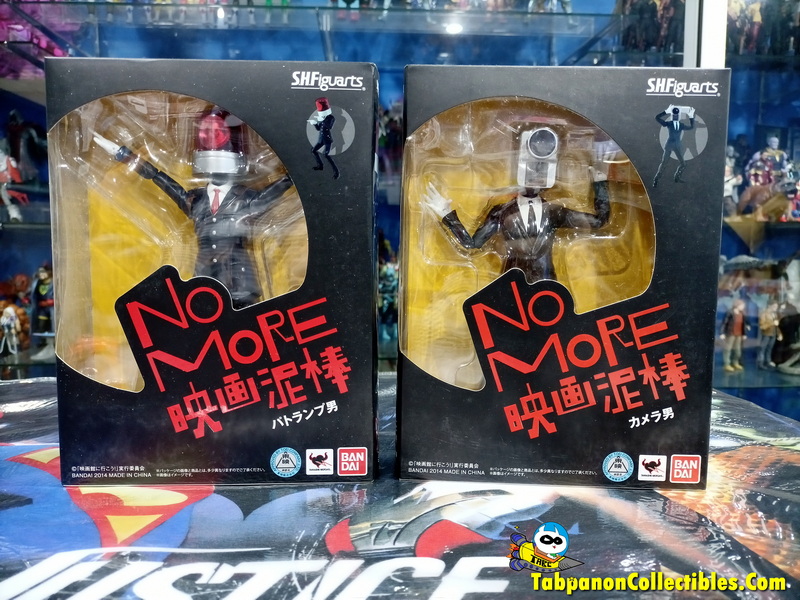 [2014.07] Bandai S.H.Figurarts No More Thief Patramp Man (NEW) and Camera man (USED)