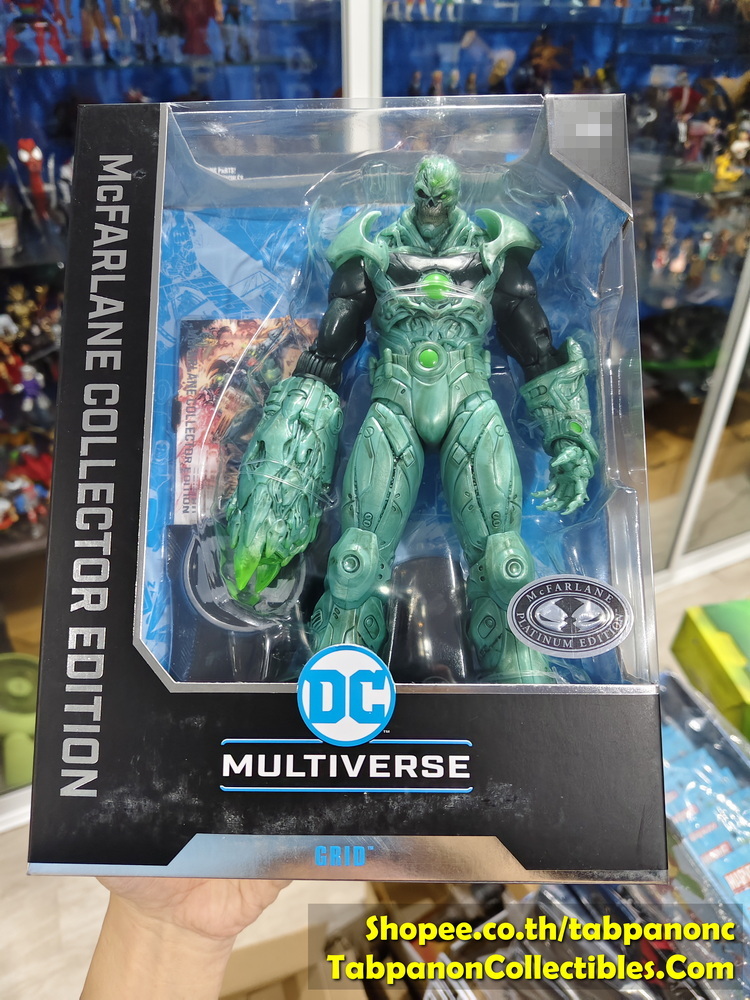 [2024.12] McFarlane DC Collector Edition Wave 8 #29 Grid Forever Evil 7-Inch Scale Action Figure - Platinum Edition